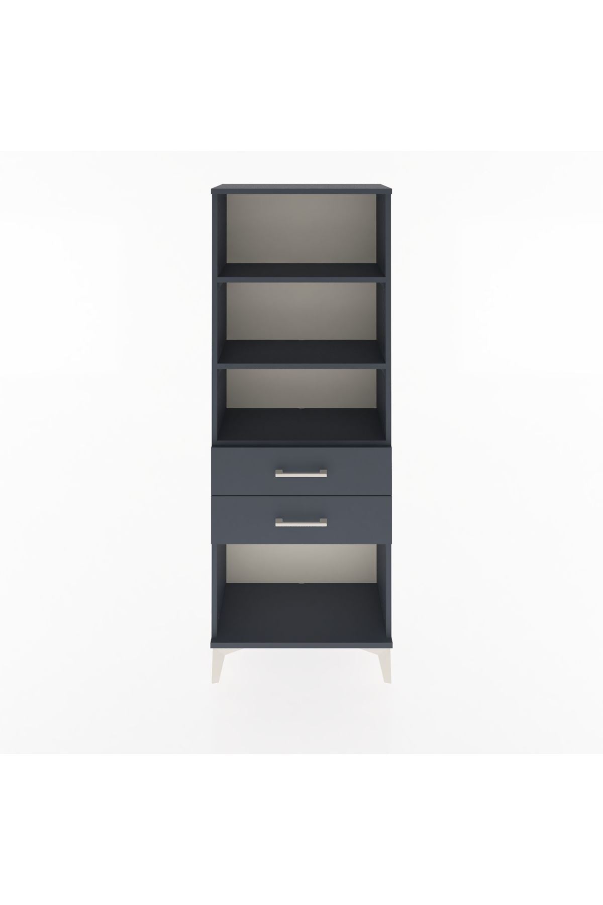 Arges Dolap 3 Raflı 2 Çekmeceli 60x30x163 - S20M112V5A