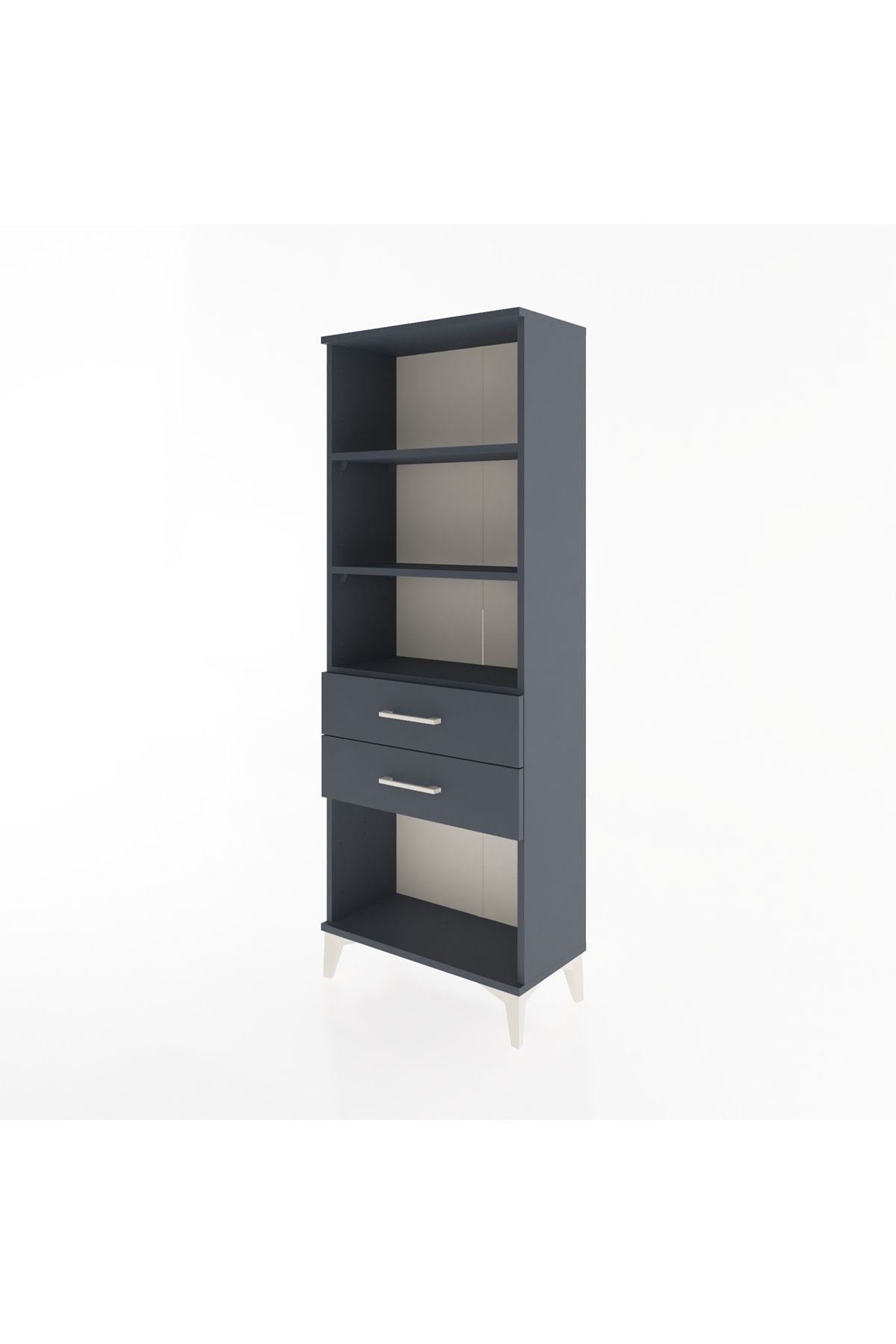 Arges Dolap 3 Raflı 2 Çekmeceli 60x30x163 - S20M112V5A