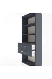 Arges Dolap 3 Raflı 2 Çekmeceli 60x30x163 - S20M112V5A