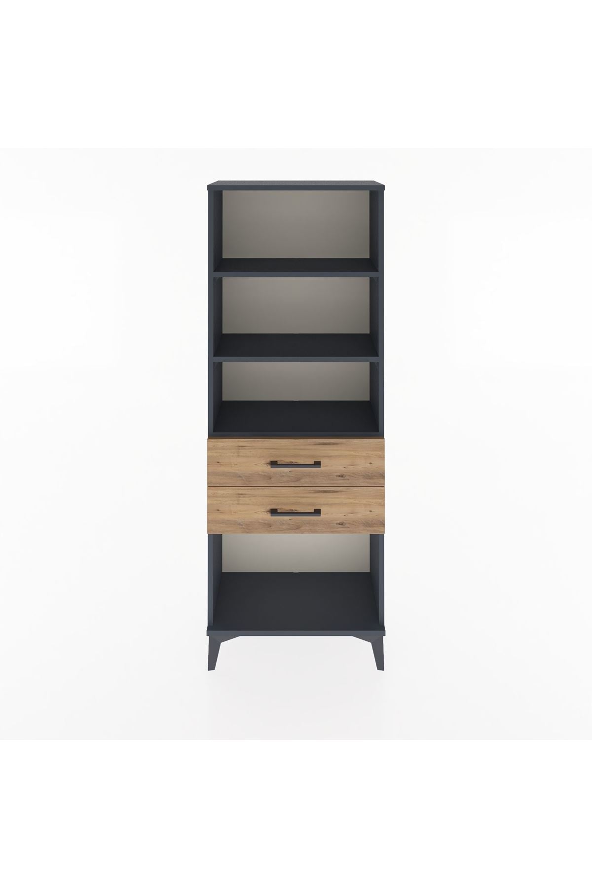 Arges Dolap 3 Raflı 2 Çekmeceli 60x30x163 - S20M112V6A