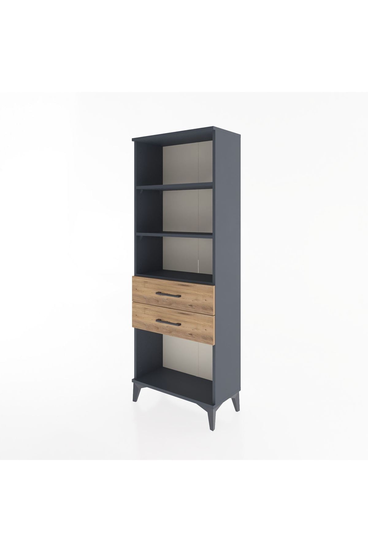 Arges Dolap 3 Raflı 2 Çekmeceli 60x30x163 - S20M112V6A