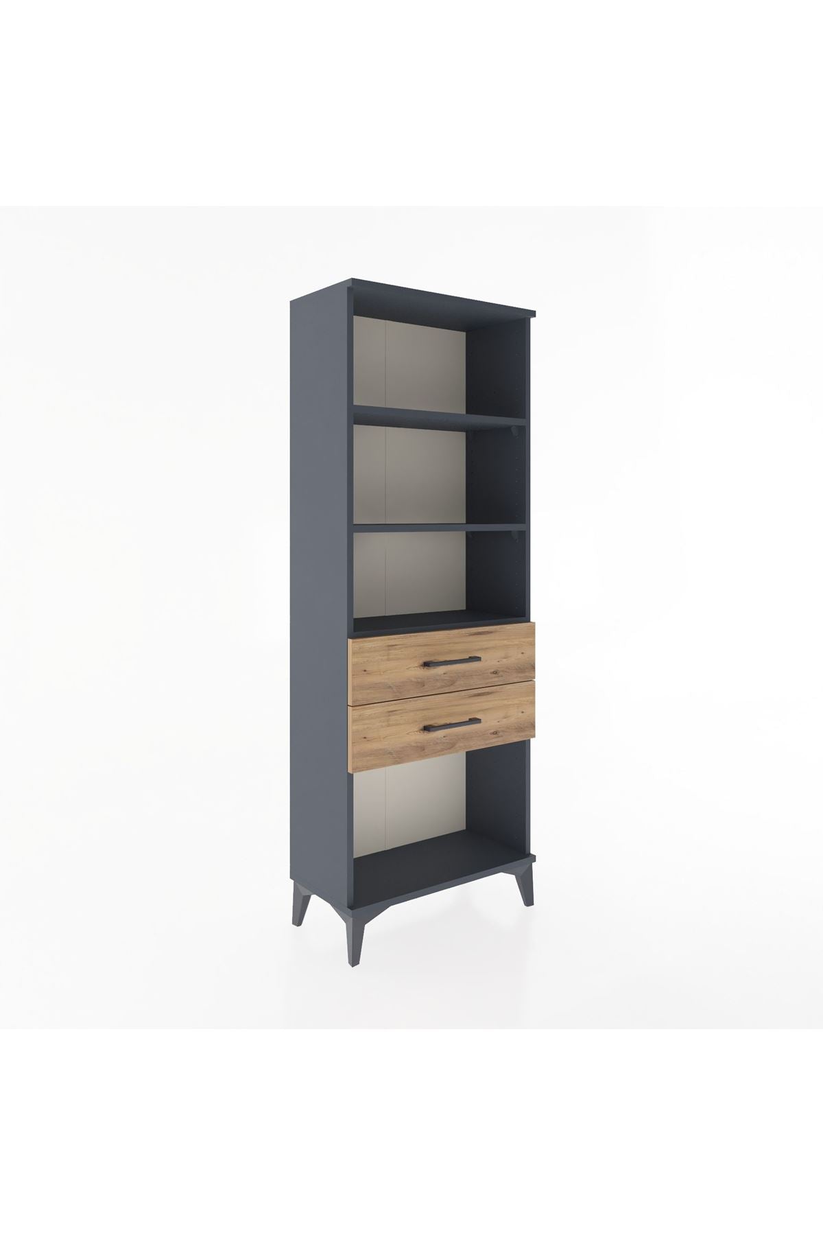 Arges Dolap 3 Raflı 2 Çekmeceli 60x30x163 - S20M112V6A