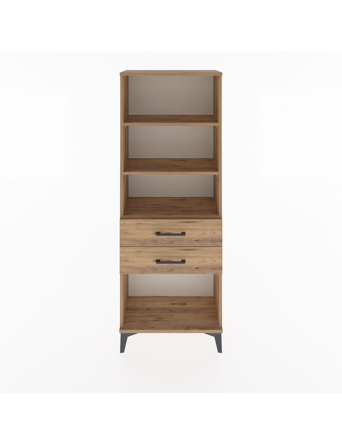 Arges Dolap 3 Raflı 2 Çekmeceli 60x30x163 - S20M112V9A
