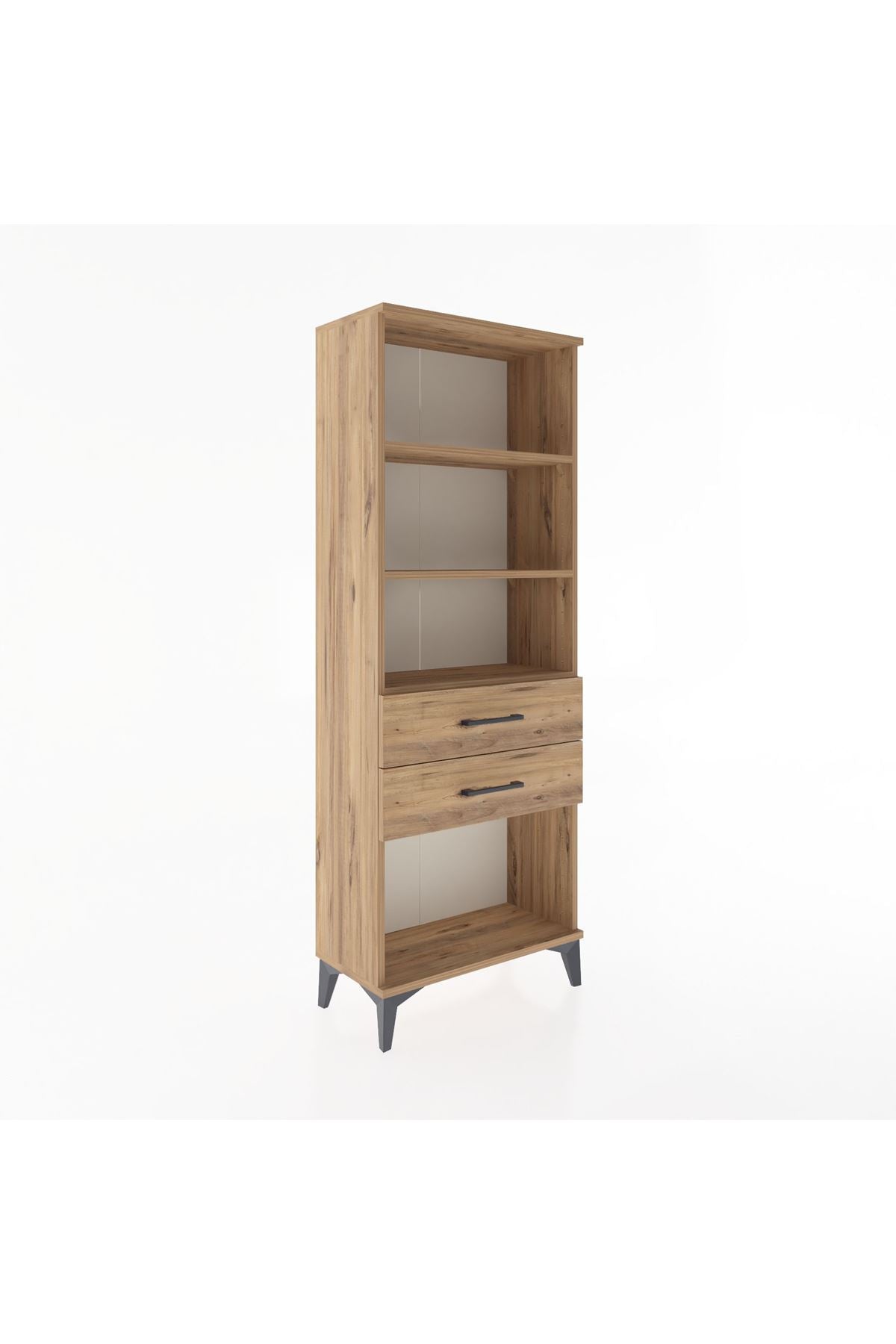 Arges Dolap 3 Raflı 2 Çekmeceli 60x30x163 - S20M112V9A