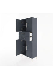 Arges Dolap 3 Raflı 2 Çekmeceli 4 Kapaklı 60x30x163 - S20M113V5A