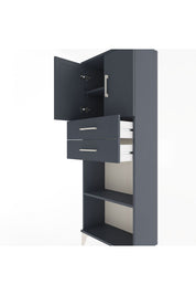 Arges Dolap 3 Raflı 2 Çekmeceli 2 Kapaklı 60x30x163 - S20M115V5A