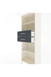 Arges Dolap 3 Raflı 2 Çekmeceli 60x30x163 - S20M116V2A
