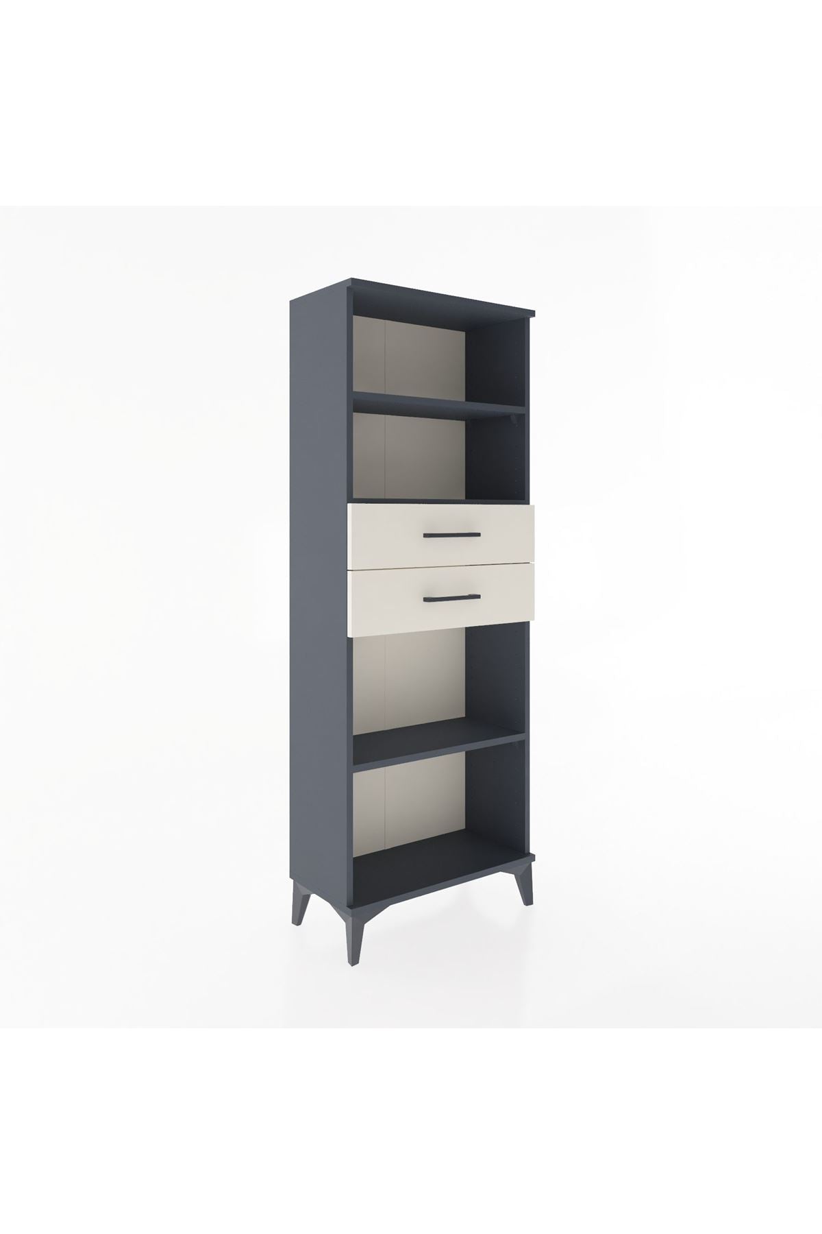 Arges Dolap 3 Raflı 2 Çekmeceli 60x30x163 - S20M116V4A