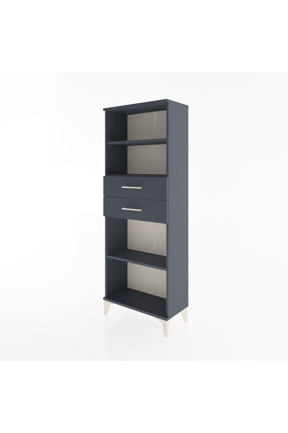 Arges Dolap 3 Raflı 2 Çekmeceli 60x30x163 - S20M116V5A
