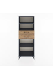 Arges Dolap 3 Raflı 2 Çekmeceli 60x30x163 - S20M116V6A