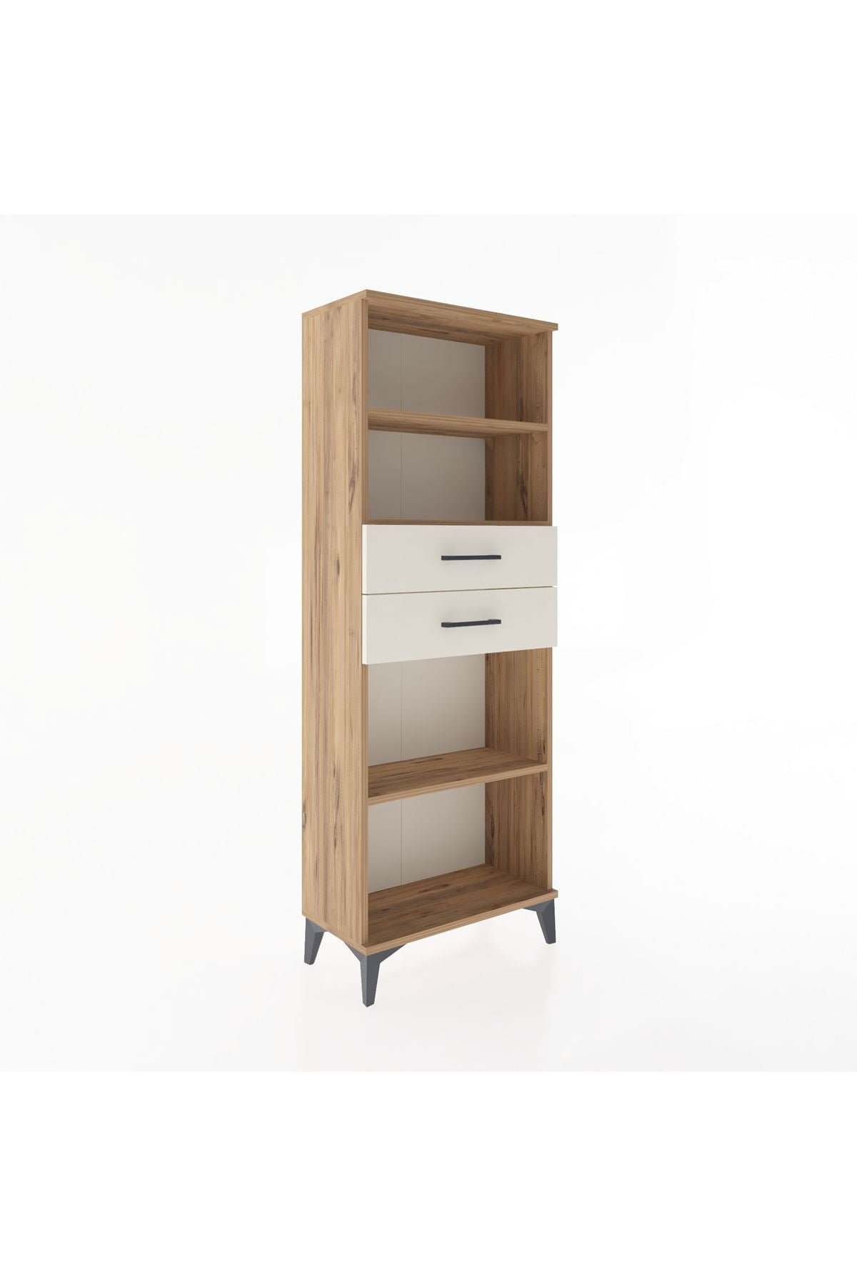 Arges Dolap 3 Raflı 2 Çekmeceli 60x30x163 - S20M116V7A
