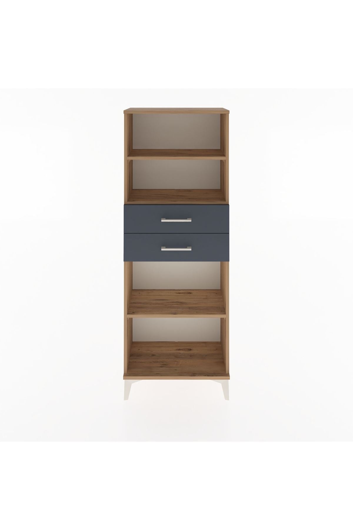 Arges Dolap 3 Raflı 2 Çekmeceli 60x30x163 - S20M116V8A