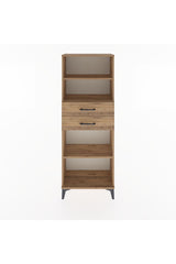 Arges Dolap 3 Raflı 2 Çekmeceli 60x30x163