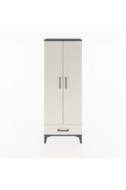 Arges Dolap 4 Raflı Tek Çekmeceli 2 Kapaklı 60x30x163 - S20M117V4A