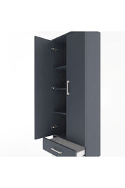 Arges Dolap 4 Raflı Tek Çekmeceli 2 Kapaklı 60x30x163 - S20M117V5A