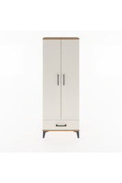 Arges Dolap 4 Raflı Tek Çekmeceli 2 Kapaklı 60x30x163 - S20M117V7A