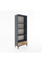 Arges Dolap 4 Raflı Tek Çekmeceli 60x30x163 - S20M118V6A