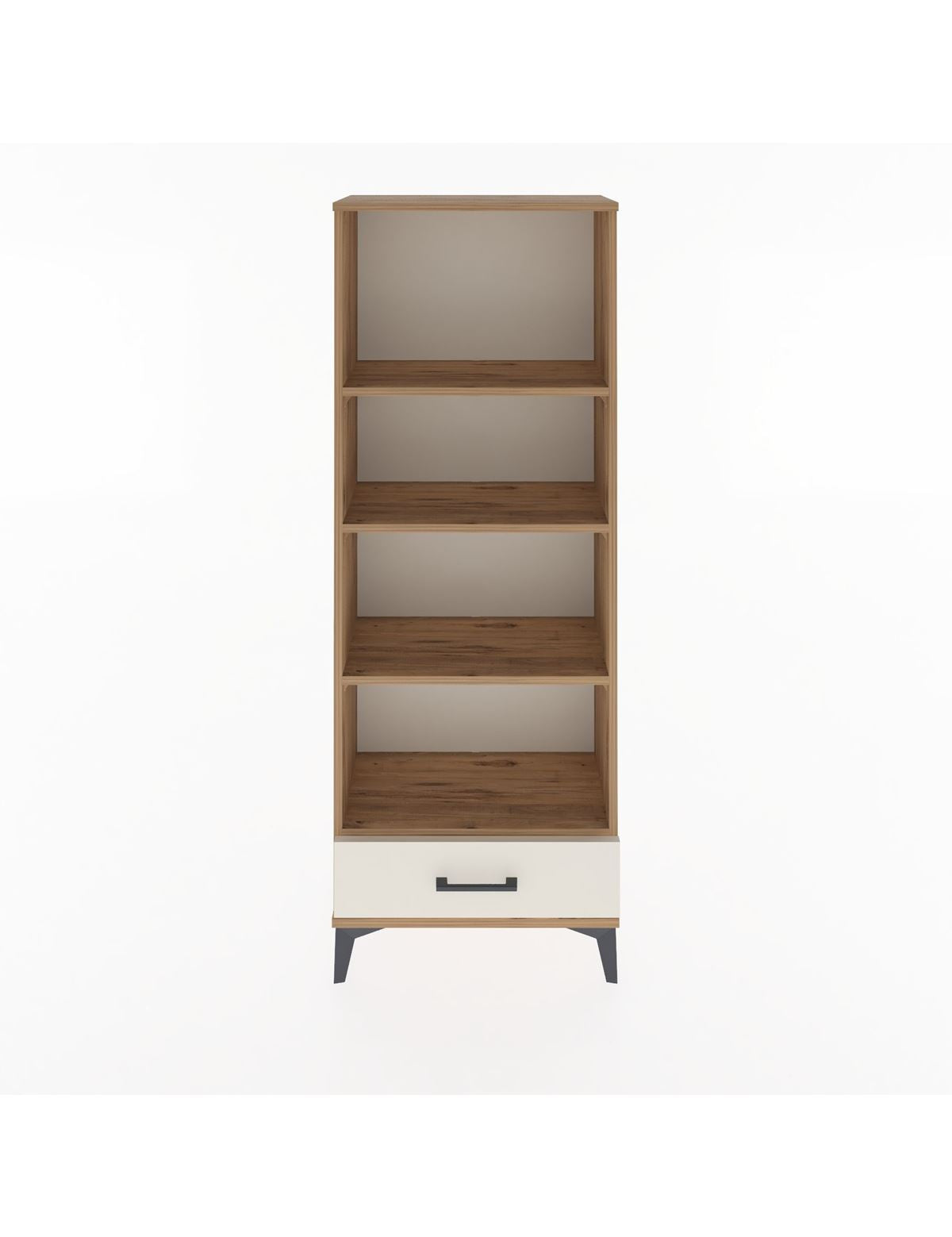 Arges Dolap 4 Raflı Tek Çekmeceli 60x30x163 - S20M118V7A
