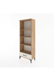 Arges Dolap 4 Raflı Tek Çekmeceli 60x30x163 - S20M118V7A