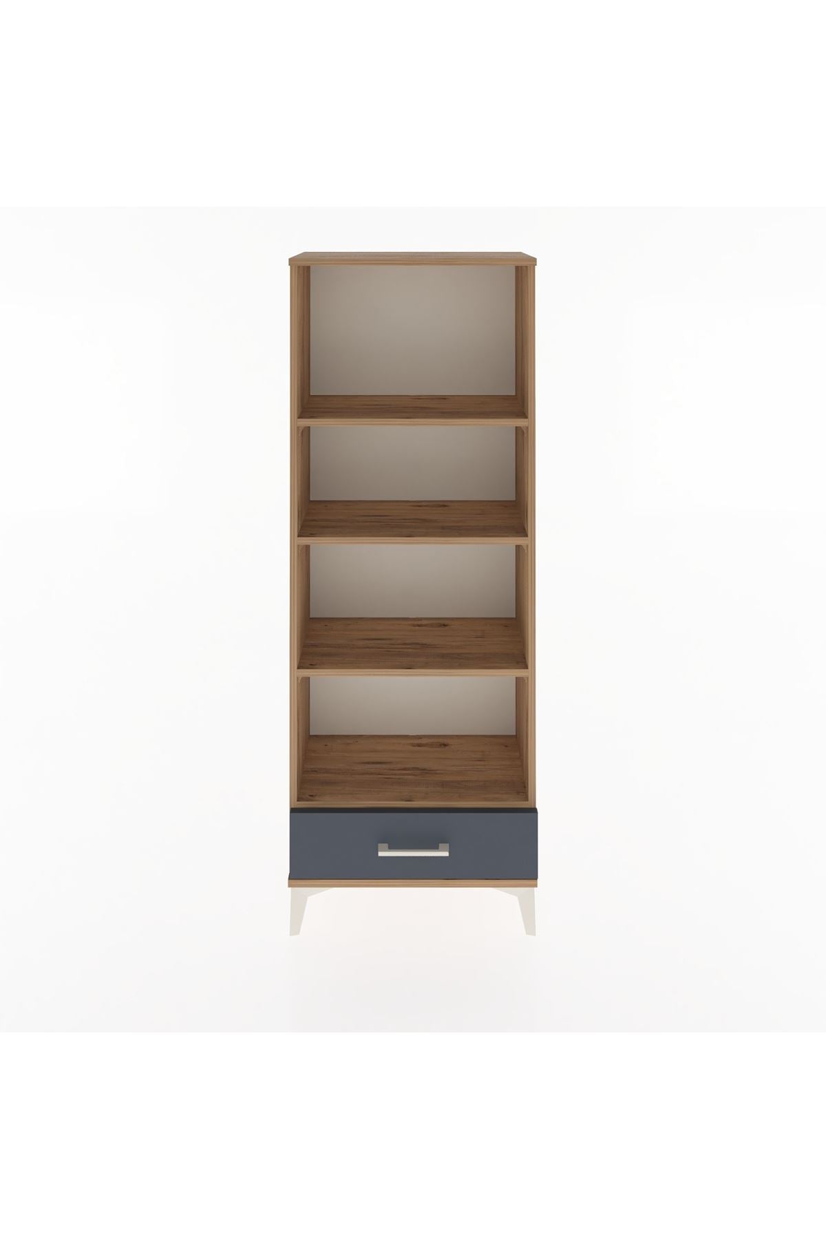 Arges Dolap 4 Raflı Tek Çekmeceli 60x30x163 - S20M118V8A