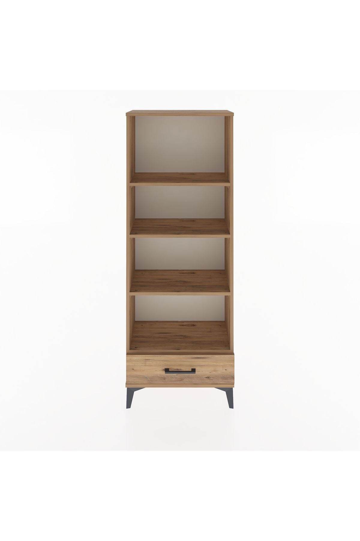 Arges Dolap 4 Raflı Tek Çekmeceli 60x30x163 - S20M118V9A