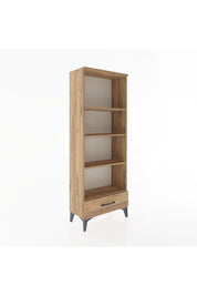Arges Dolap 4 Raflı Tek Çekmeceli 60x30x163 - S20M118V9A