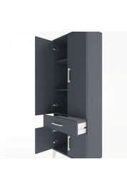 Arges Dolap 3 Raflı Tek Çekmeceli 4 Kapaklı 60x30x163 - S20M119V5A