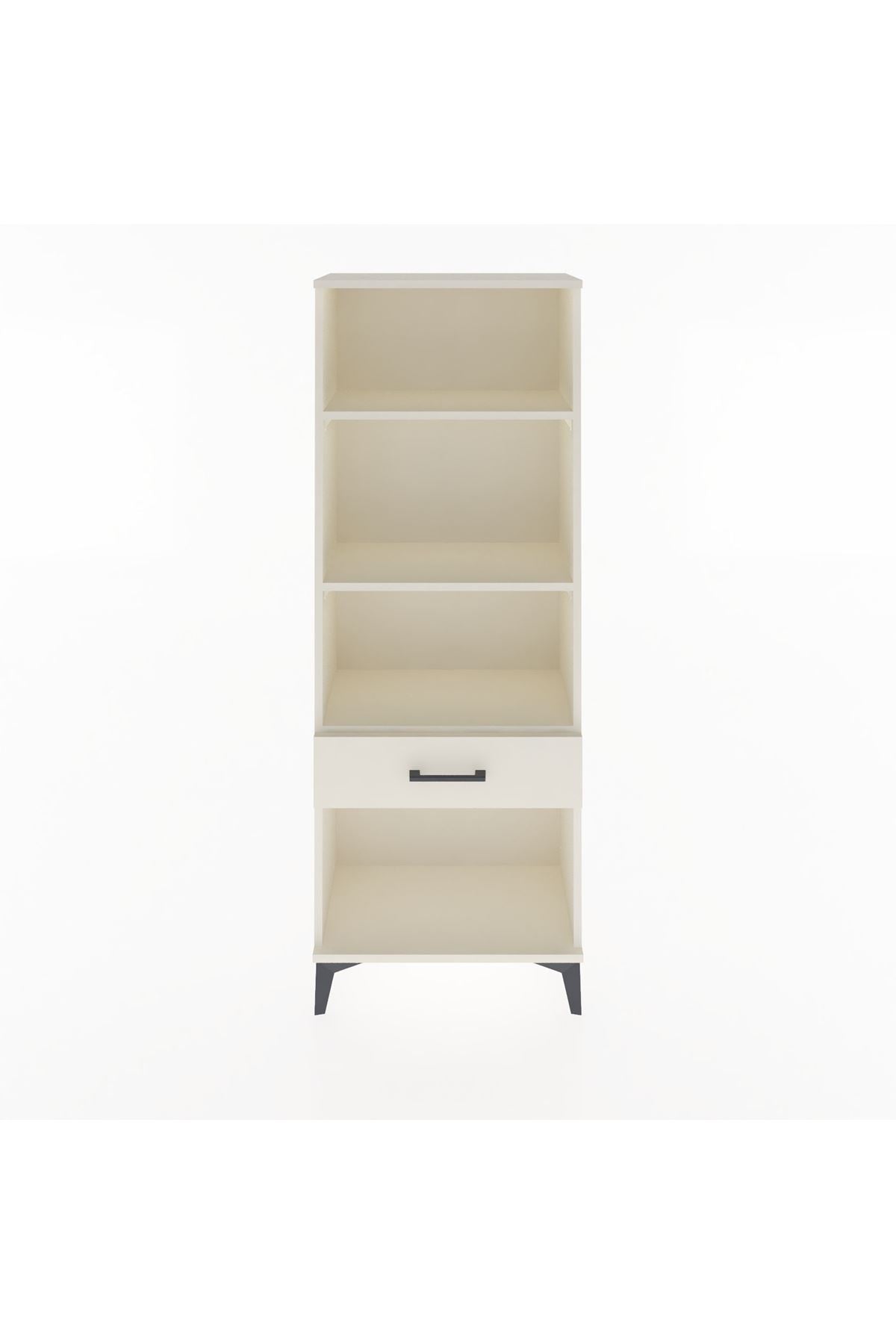 Arges Dolap 3 Raflı Tek Çekmeceli 60x30x163 - S20M122V1A