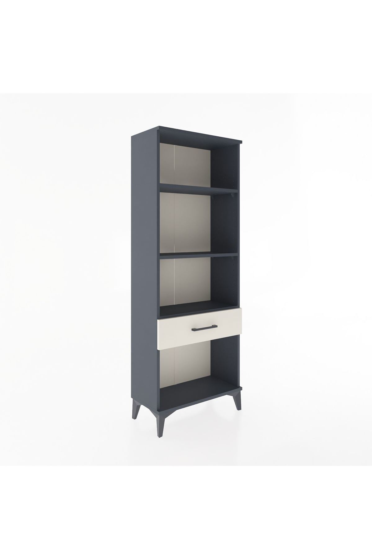 Arges Dolap 3 Raflı Tek Çekmeceli 60x30x163 - S20M122V4A