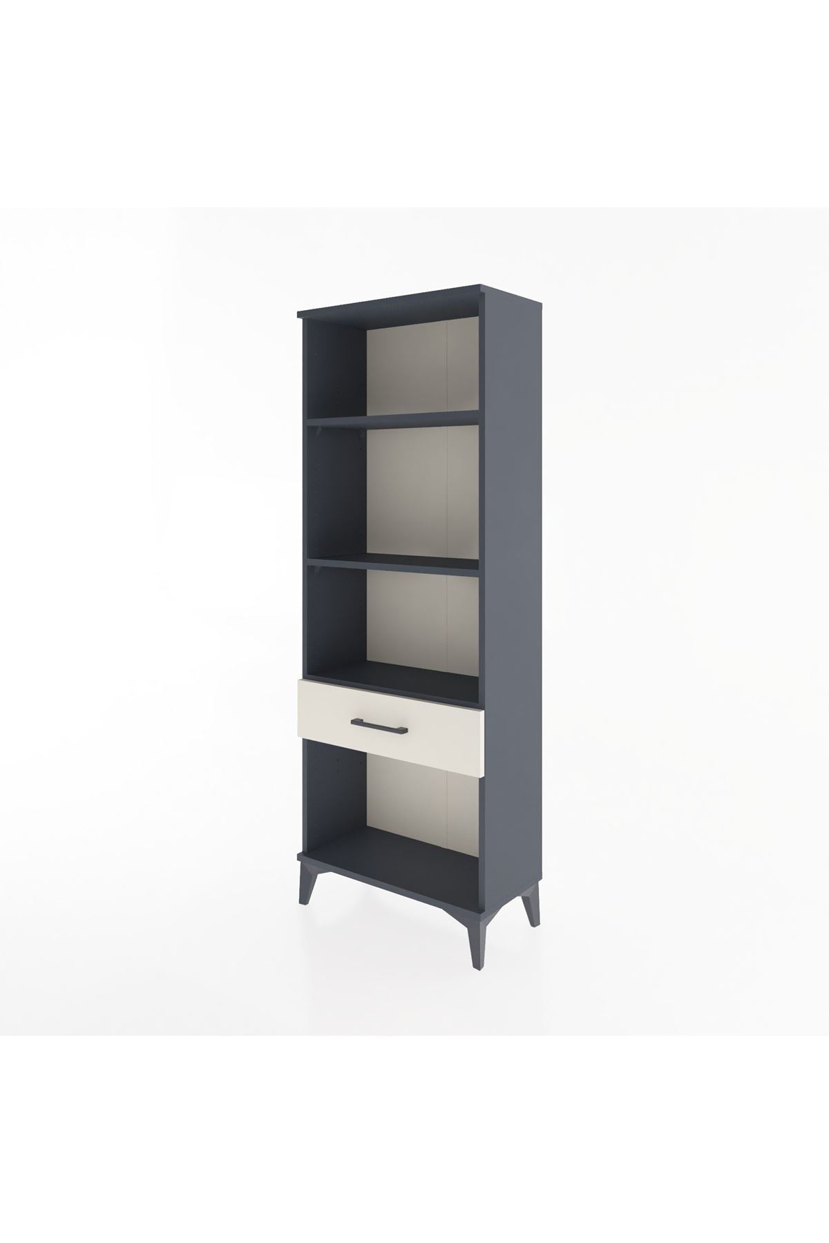 Arges Dolap 3 Raflı Tek Çekmeceli 60x30x163 - S20M122V4A