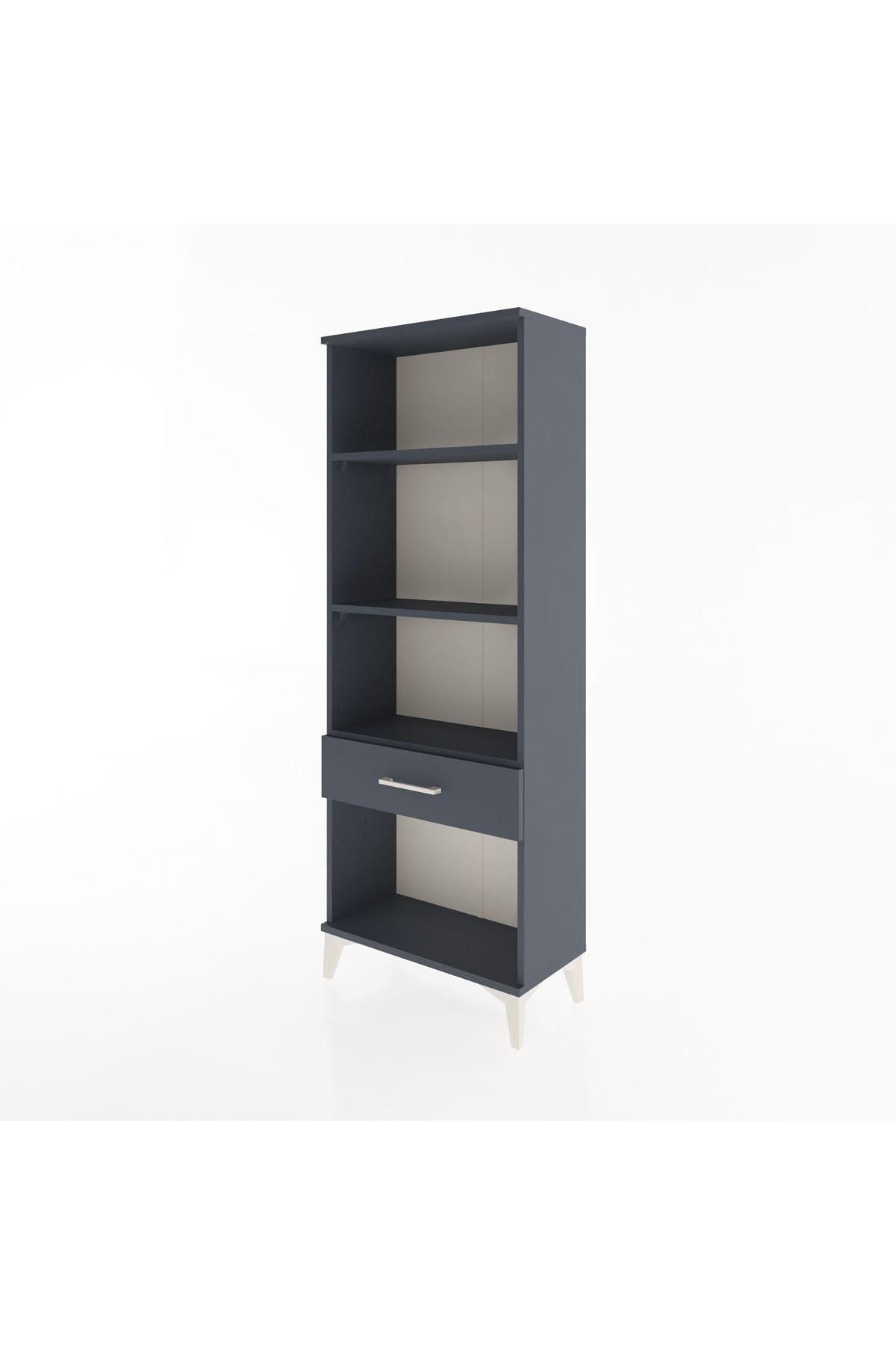 Arges Dolap 3 Raflı Tek Çekmeceli 60x30x163 - S20M122V5A