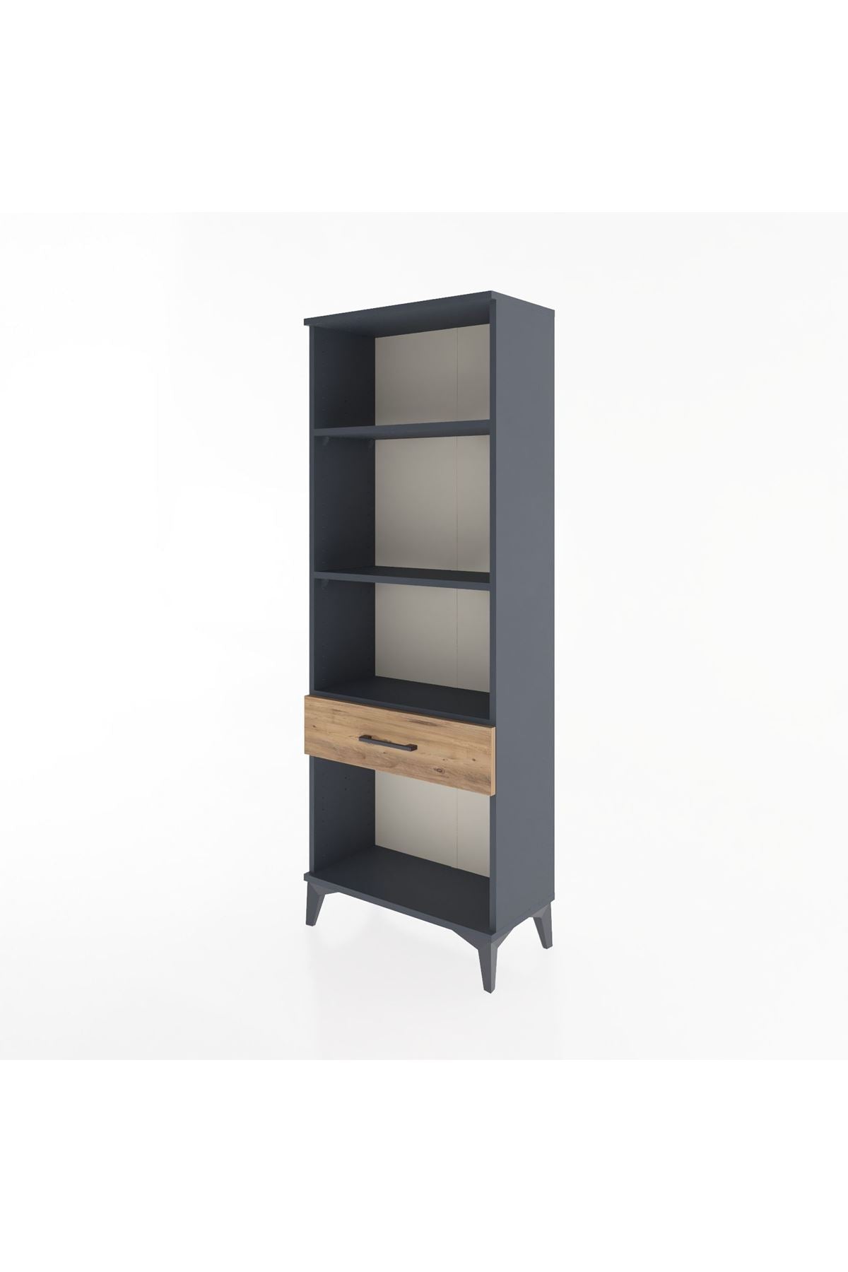 Arges Dolap 3 Raflı Tek Çekmeceli 60x30x163 - S20M122V6A
