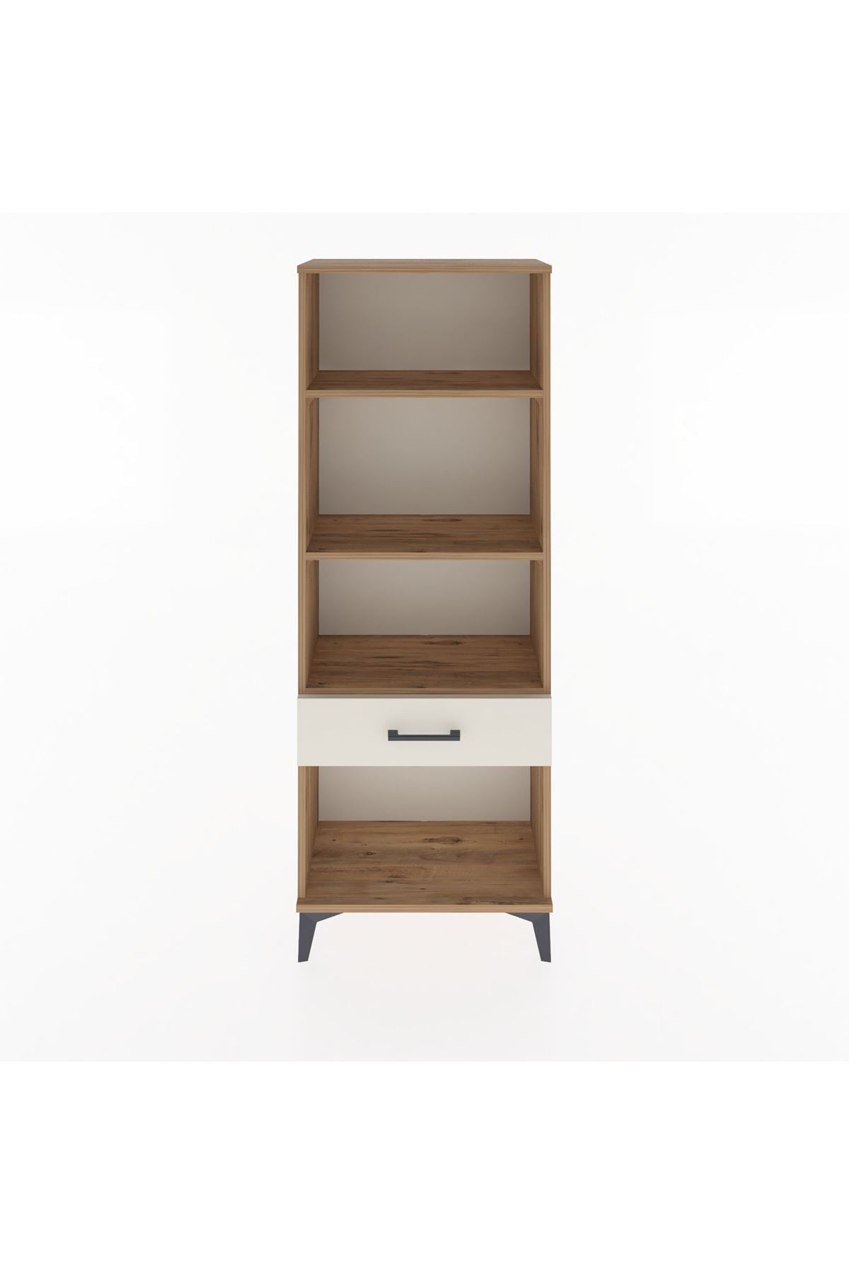 Arges Dolap 3 Raflı Tek Çekmeceli 60x30x163 - S20M122V7A