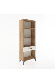 Arges Dolap 3 Raflı Tek Çekmeceli 60x30x163 - S20M122V7A