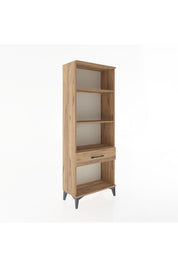 Arges Dolap 3 Raflı Tek Çekmeceli 60x30x163 - S20M122V9A
