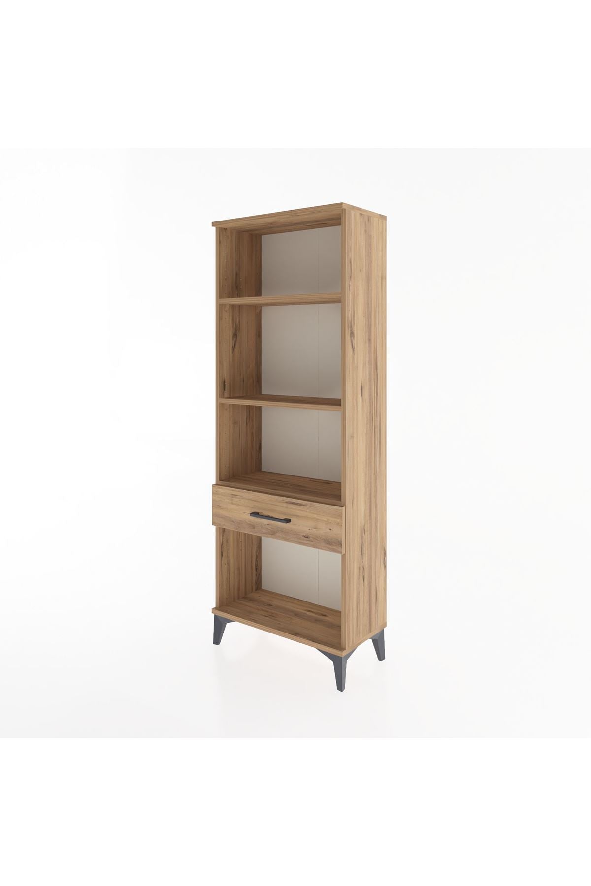 Arges Dolap 3 Raflı Tek Çekmeceli 60x30x163 - S20M122V9A
