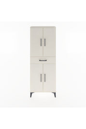 Arges Dolap 3 Raflı Tek Çekmeceli 4 Kapaklı 60x30x163 - S20M123V1A