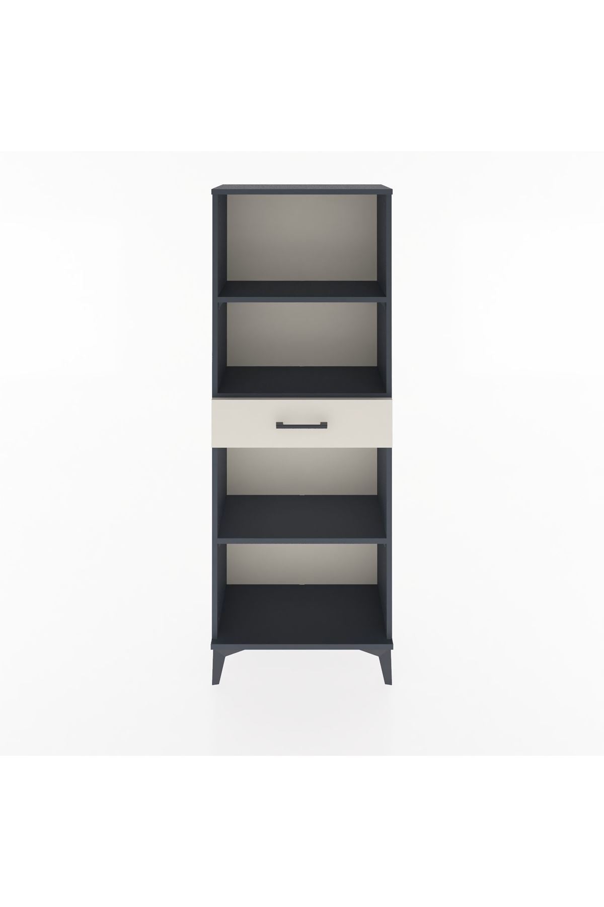Arges Dolap 3 Raflı Tek Çekmeceli 60x30x163 - S20M126V4A