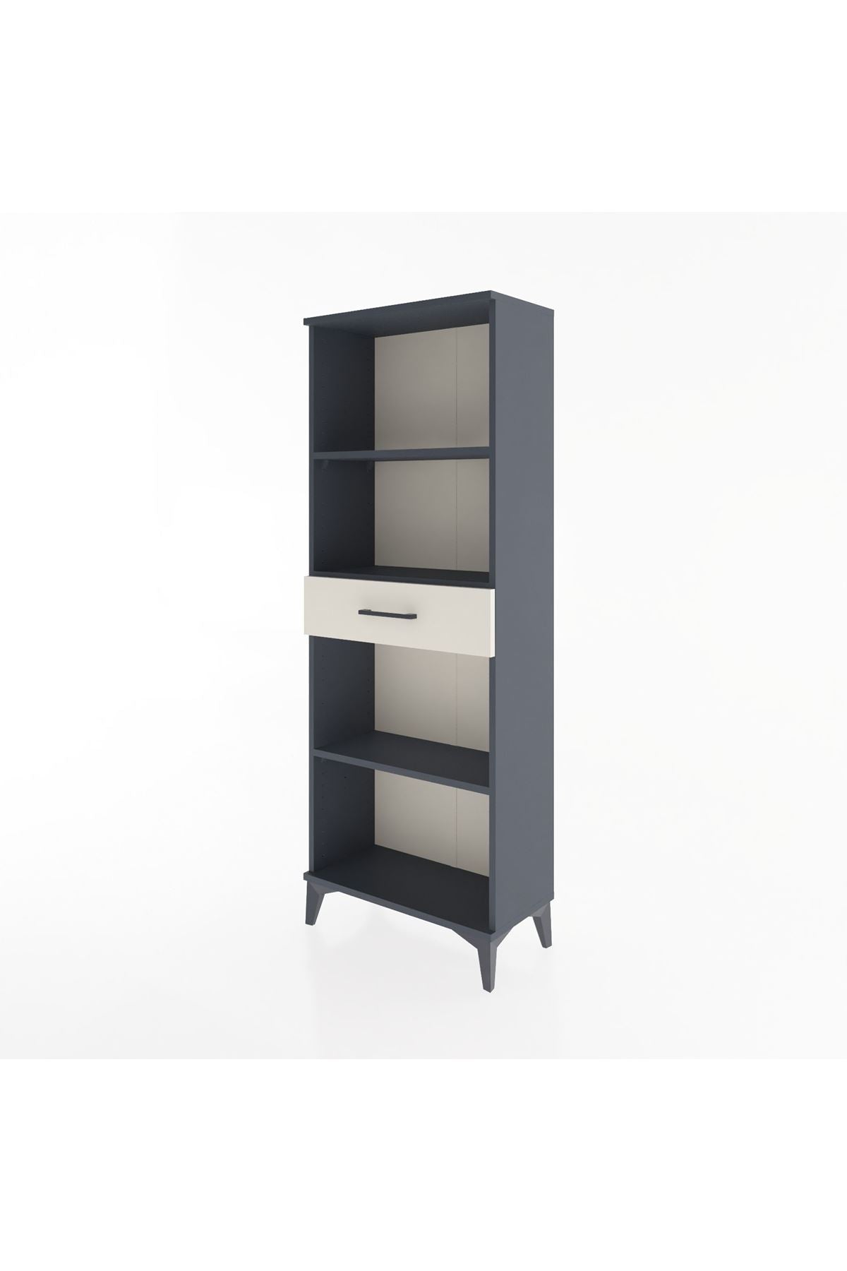 Arges Dolap 3 Raflı Tek Çekmeceli 60x30x163 - S20M126V4A