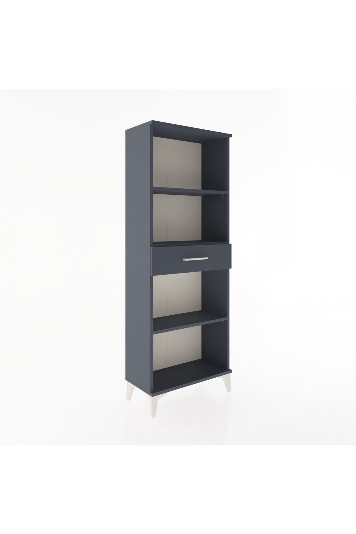 Arges Dolap 3 Raflı Tek Çekmeceli 60x30x163 - S20M126V5A