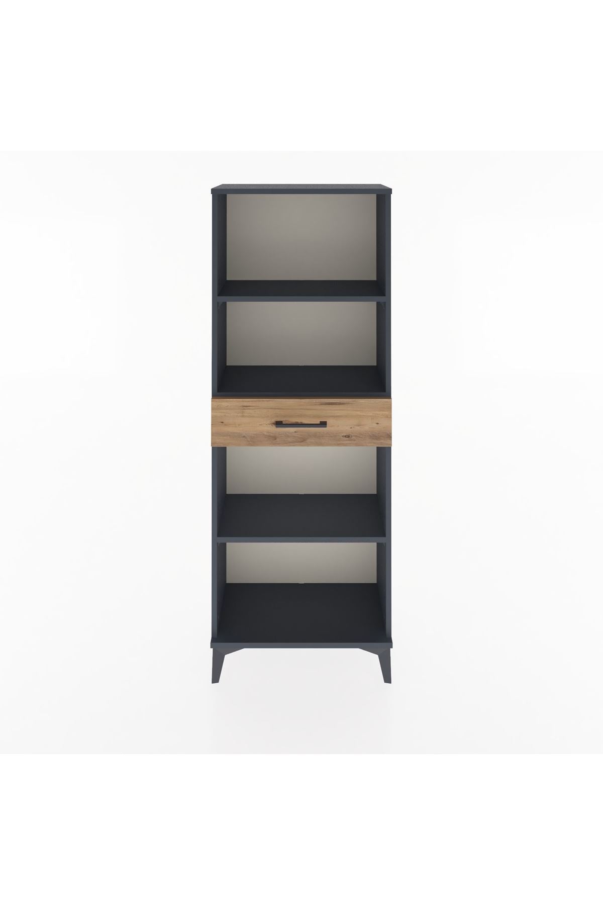 Arges Dolap 3 Raflı Tek Çekmeceli 60x30x163 - S20M126V6A