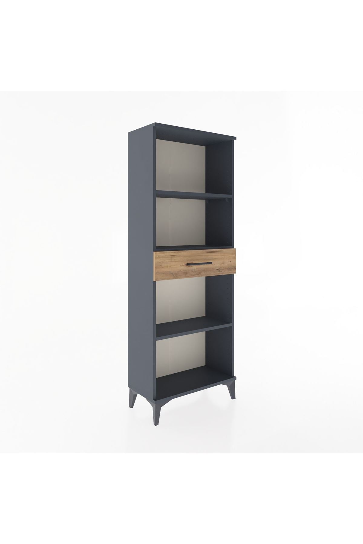 Arges Dolap 3 Raflı Tek Çekmeceli 60x30x163 - S20M126V6A