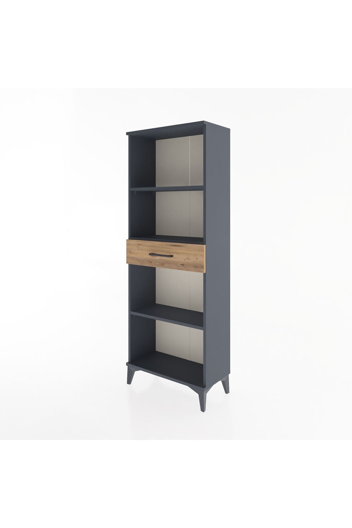 Arges Dolap 3 Raflı Tek Çekmeceli 60x30x163 - S20M126V6A