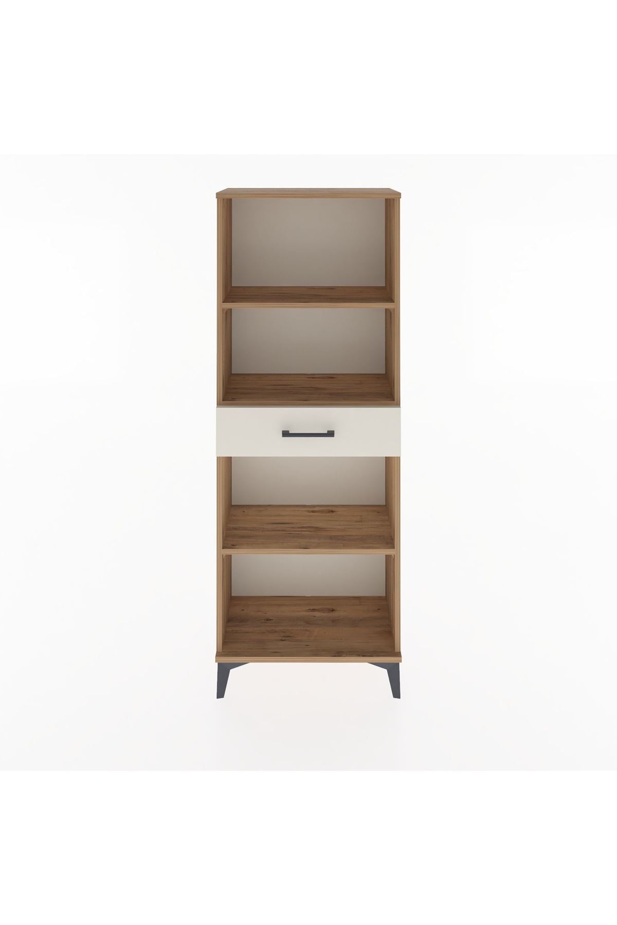 Arges Dolap 3 Raflı Tek Çekmeceli 60x30x163 - S20M126V7A