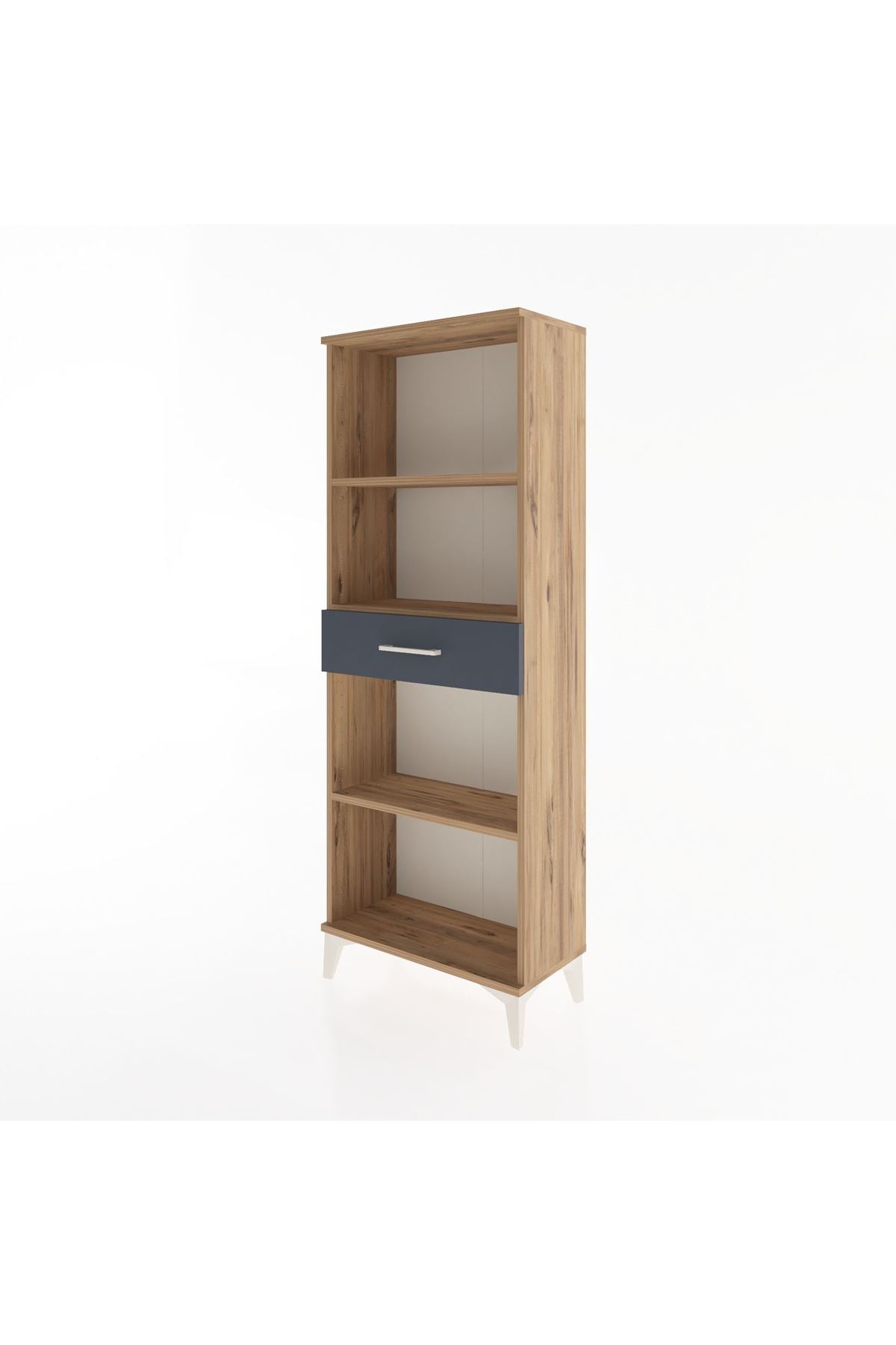 Arges Dolap 3 Raflı Tek Çekmeceli 60x30x163 - S20M126V8A