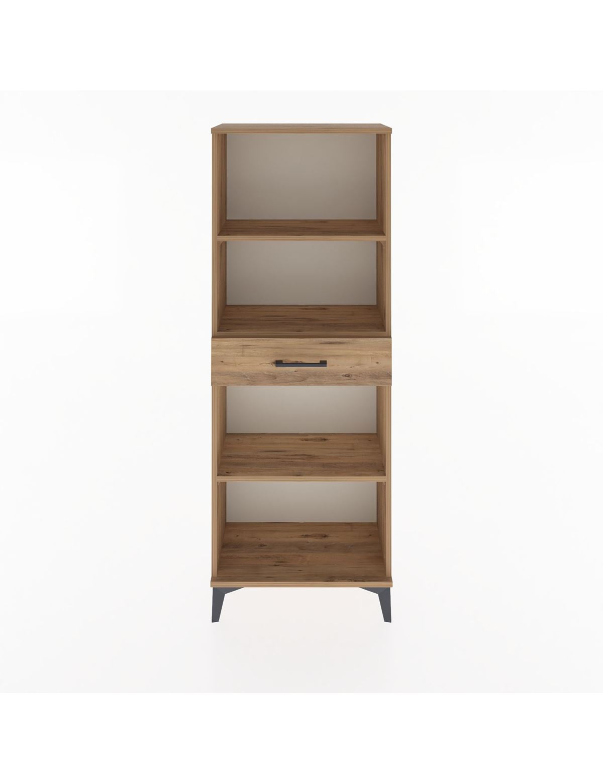 Arges Dolap 3 Raflı Tek Çekmeceli 60x30x163 - S20M126V9A