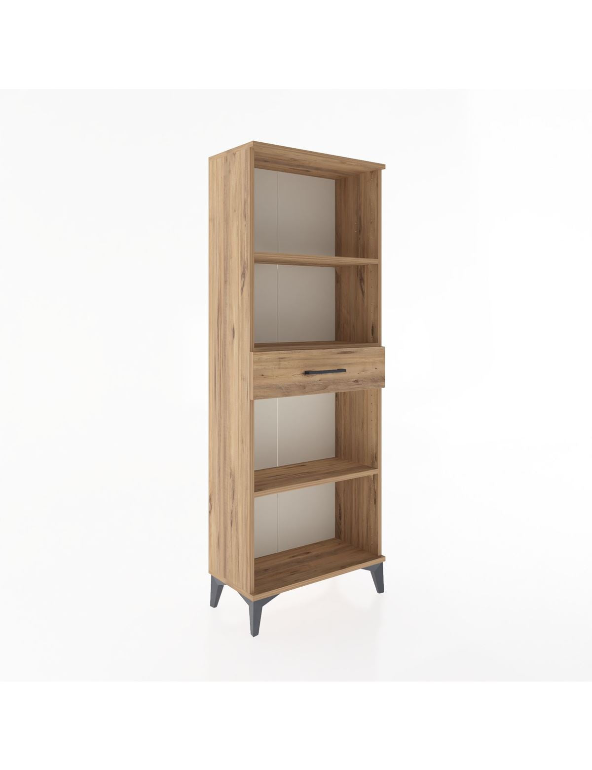 Arges Dolap 3 Raflı Tek Çekmeceli 60x30x163 - S20M126V9A