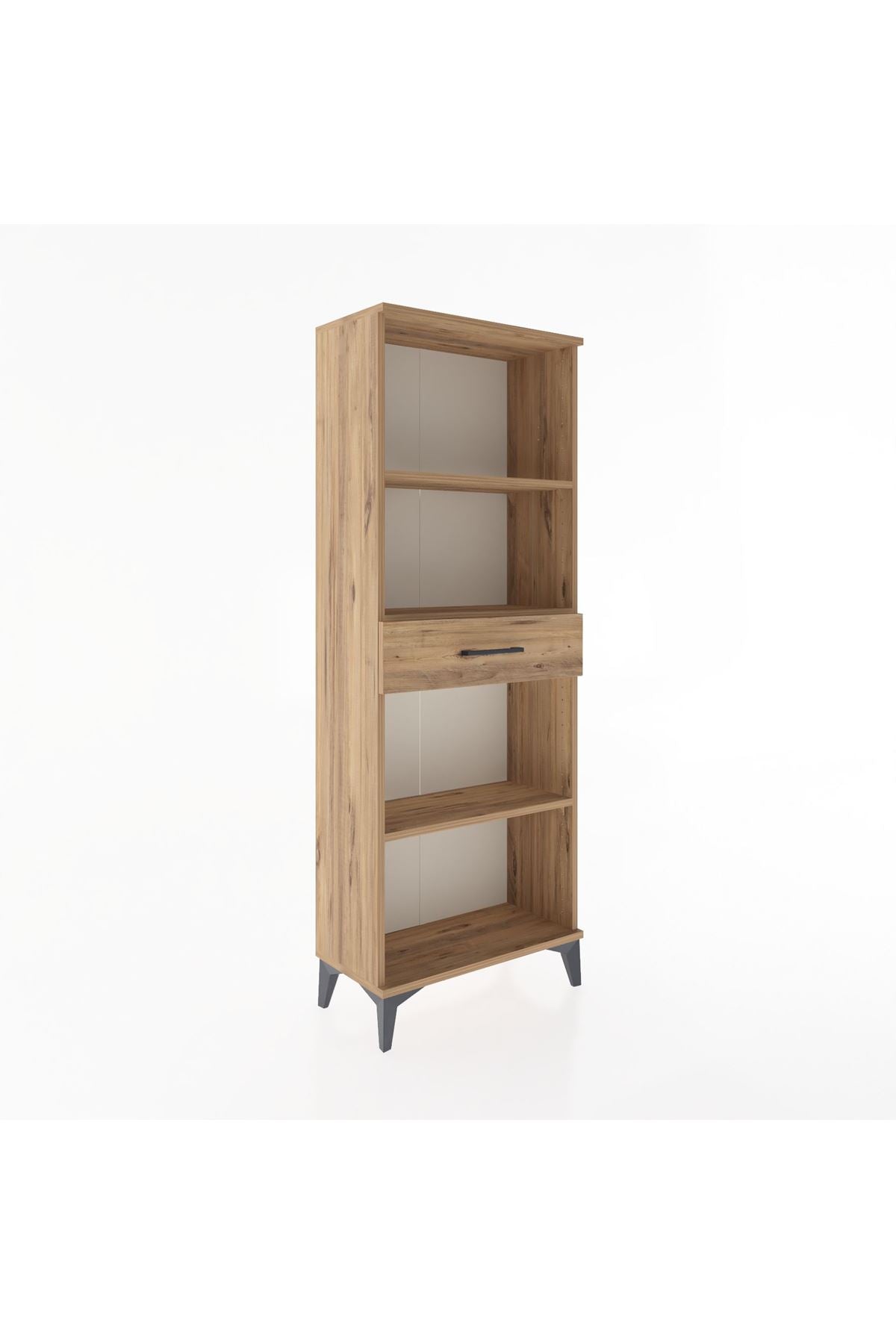Arges Dolap 3 Raflı Tek Çekmeceli 60x30x163 - S20M126V9A