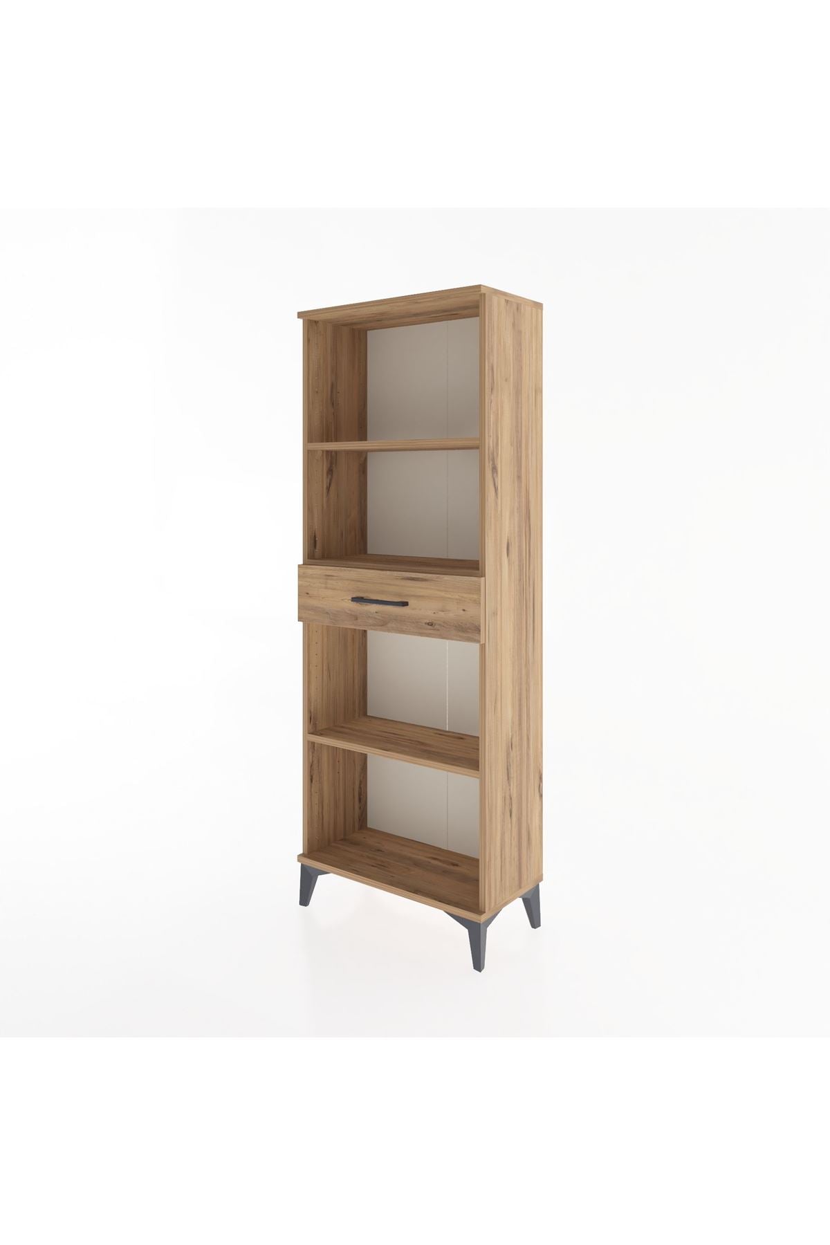 Arges Dolap 3 Raflı Tek Çekmeceli 60x30x163 - S20M126V9A