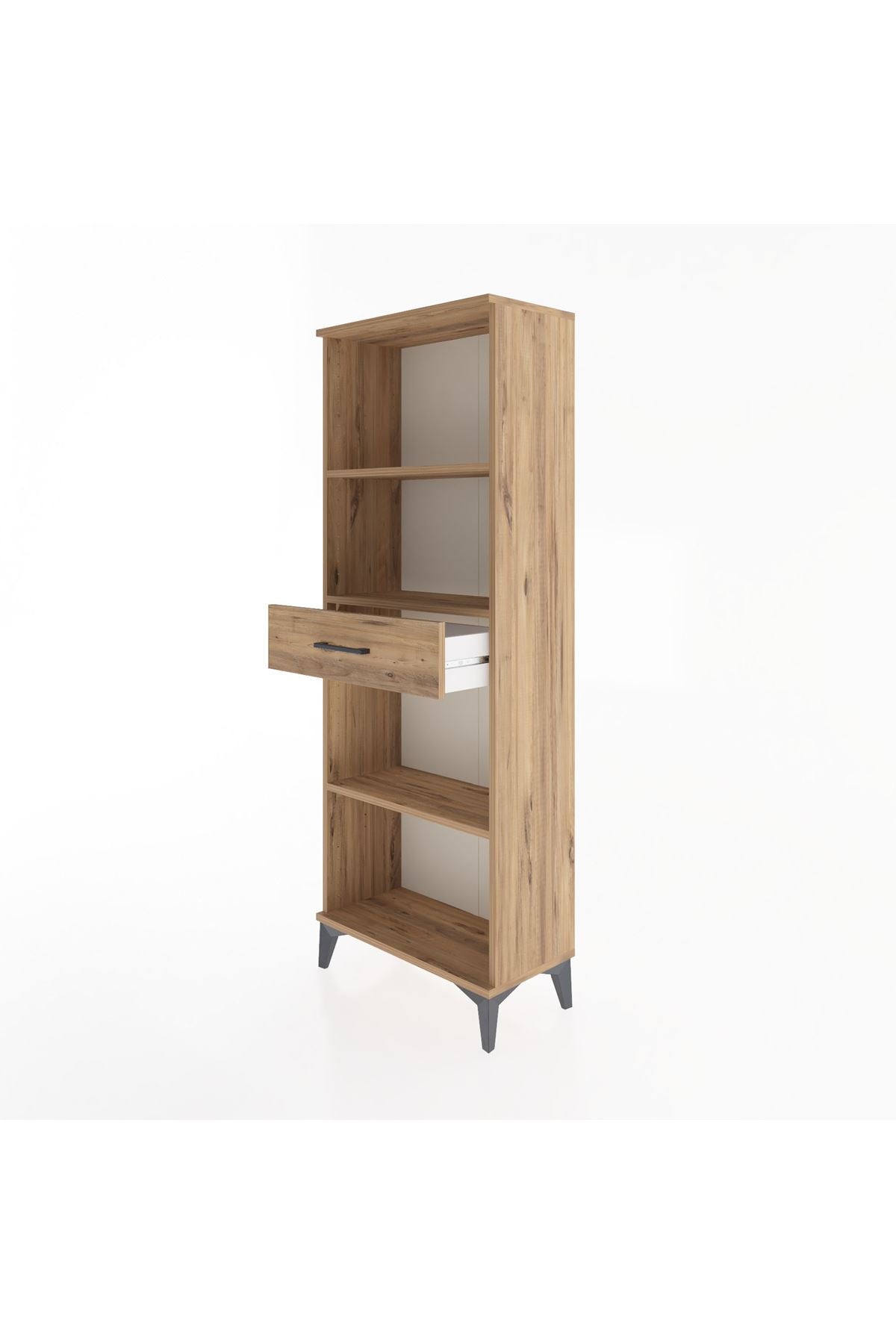 Arges Dolap 3 Raflı Tek Çekmeceli 60x30x163 - S20M126V9A